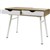 SYLEX HOUSTON COMPUTER DESK 1000 X 600 X 775MM WHITEOAK