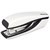 LEITZ NEXXT WOW HALF STRIP STAPLER 30 SHEET WHITE 