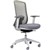 BURO ELAN MESH CHAIR WITH ARMS LIGHT GREY