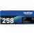 BROTHER TN258BK TONER CARTRIDGE BLACK