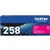 BROTHER TN258M TONER CARTRIDGE MAGENTA