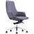 EXECUTIVE PORTFOLIO NEWPORT CHAIR MEDIUM BACK PU LEATHER 295 X 470 X 995MM BLACK