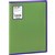 DISPLAY BOOK FOLDERMATE A4 BARKODE PP FIXED GREEN 20 POCKET