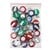 KEVRON RETRACTABLE ID BADGE REEL CLIP ON ASST