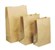 HUHTAMAKI SOS 6 BROWN PAPER BAG SQUARE BOTTOMS 280L X 150W X 93G PACK 250