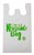 BAGS SINGLET CAPRI 420X220X130MM SML REUSABLE 36 MICRON WHITE PK100