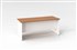 OM PREMIER DESK 1200 X 750 X 720MM VIRGINIA WALNUTWHITE