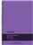 NOTEBOOK PROTEXT A4 PP TWIN WIRE 200PG PURPLE