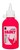 EDUCATIONAL COLOURS RAINBOW JUNIOR FLUORO ACRYLIC PAINT 250ML PINK