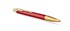 PEN PARKER IM PREMIUM BALLPOINT RED  GOLD TRIM GIFT BOX