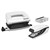 LEITZ NEXXT WOW STAPLER  PUNCH SET MINI WHITE