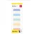 DELI INDEX TAB PASTEL 28 X 45MM PACK 50