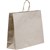 HUHTAMAKI FUTURE FRIENDLY LARGE FOOD DELIVERY BAG TWISTED HANDLE 305L X 305W X 175G BROWN PACK 25  BOX 250