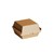 BIOWAY PREMIUM ENVIRO BURGER BOX BROWN PACK 50