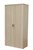 BLEND CUPBOARD LOCKABLE 1800 X 900 X 450MM BARREL OAK