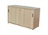 BLEND CREDENZA SLIDING DOOR LOCKABLE 1500 X 450 X 720MM BARREL OAK